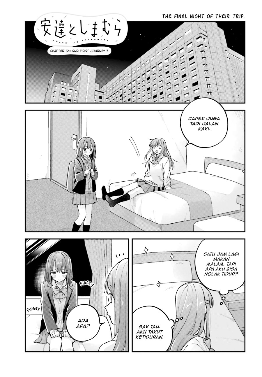 Adachi to Shimamura Chapter 54 - halaman 1