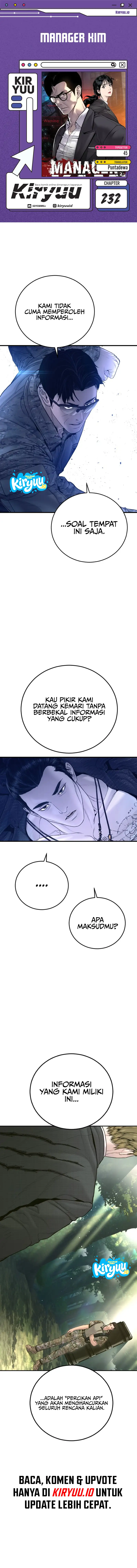 Manager Kim Chapter 232 - halaman 1
