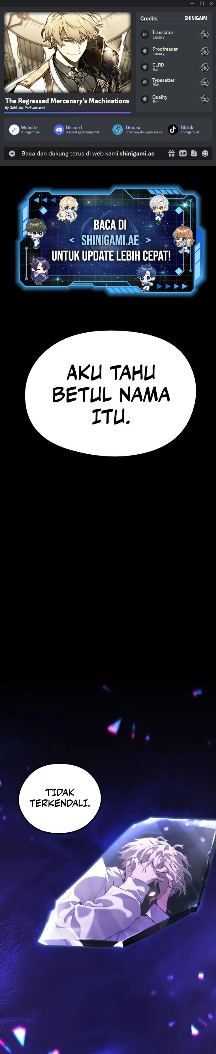 The Regressed Mercenary’s Machinations Chapter 1 - halaman 1