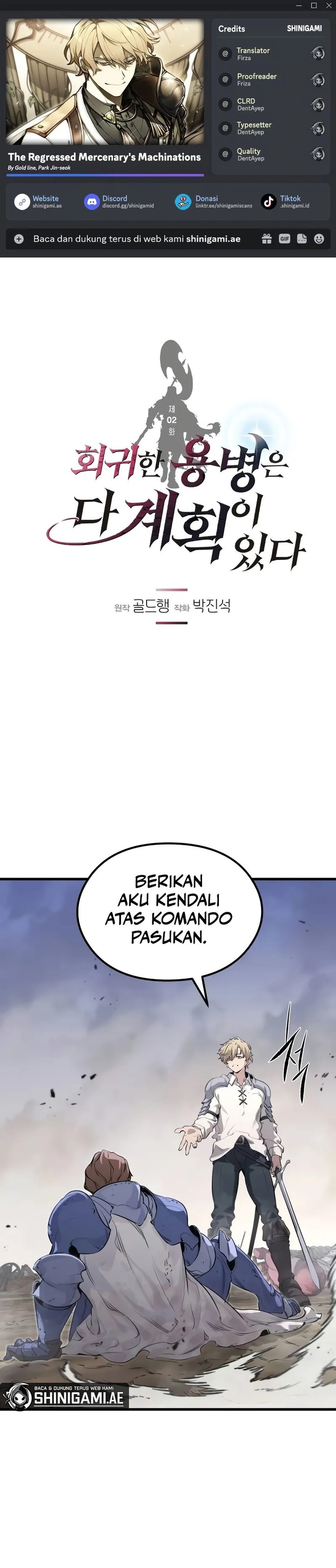 The Regressed Mercenary’s Machinations Chapter 2 - halaman 1