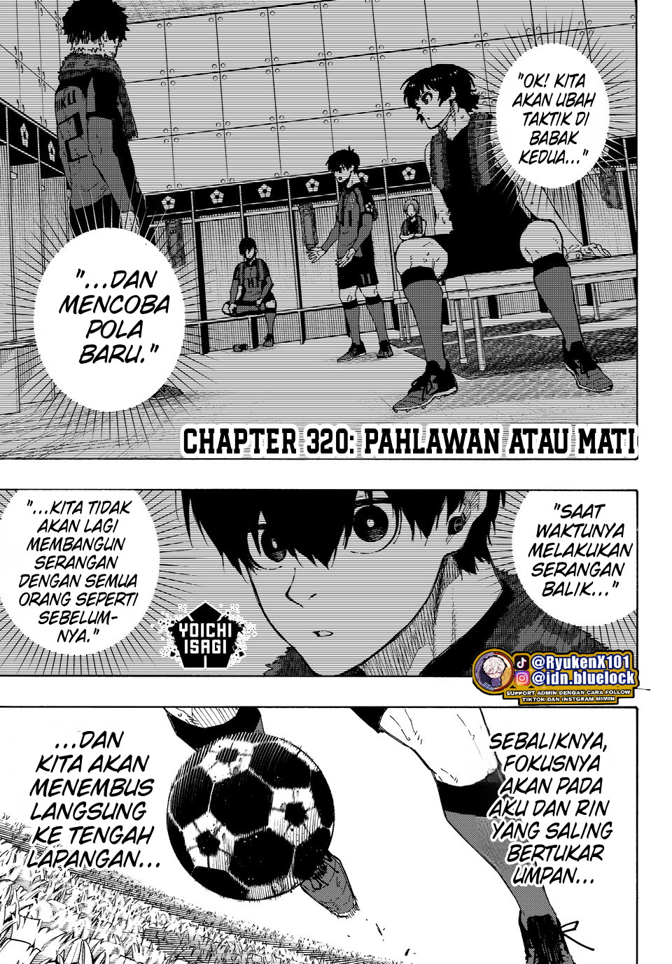 Blue Lock Chapter 320 - halaman 1