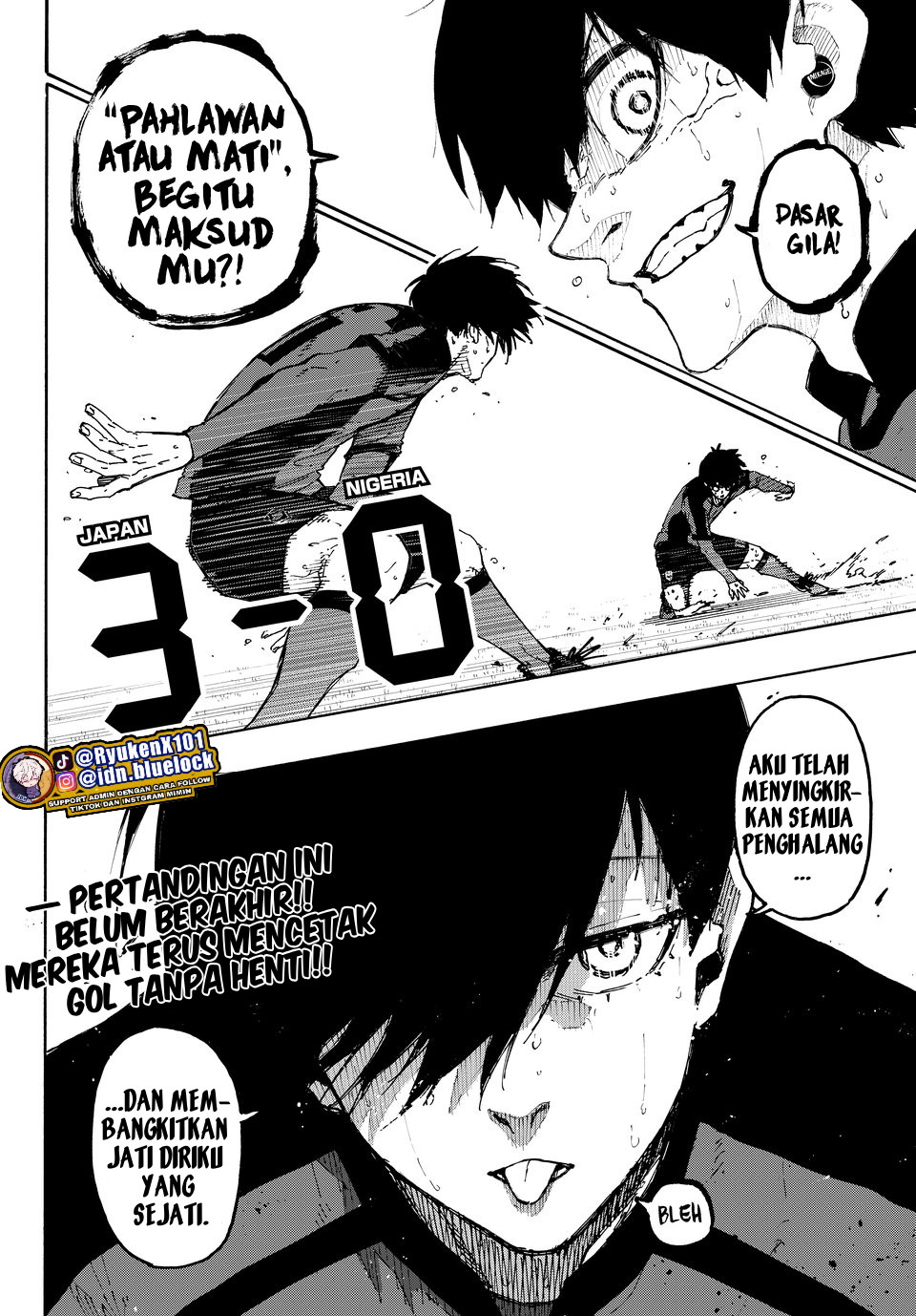 Blue Lock Chapter 320 - halaman 18