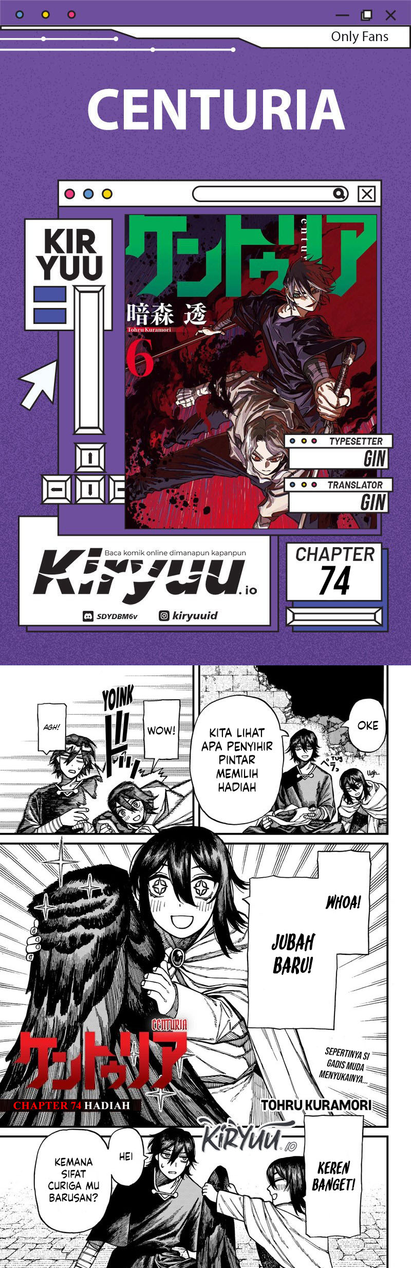 Centuria Chapter 74 - halaman 1