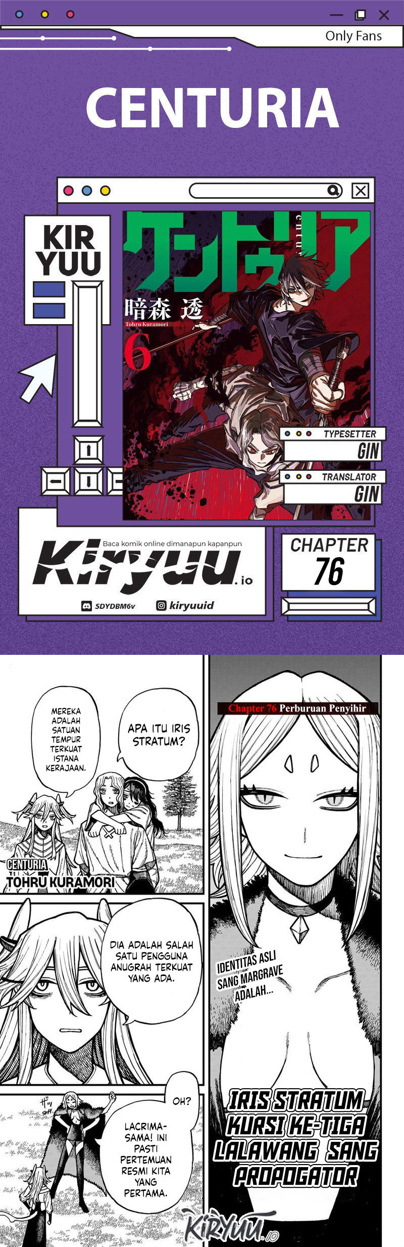 Centuria Chapter 76 - halaman 1