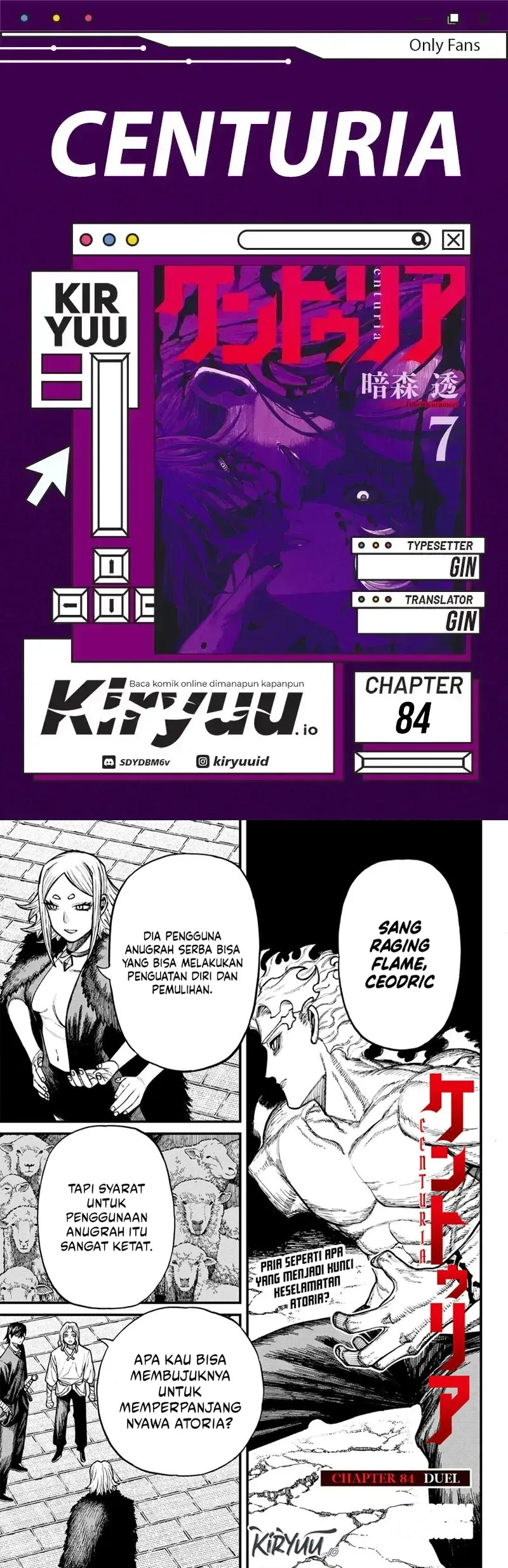 Centuria Chapter 84 - halaman 1