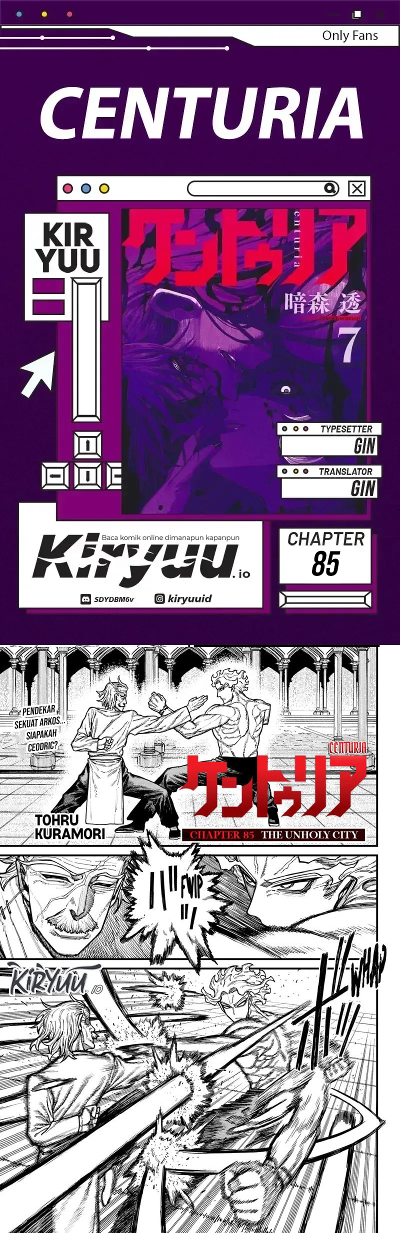 Centuria Chapter 85 - halaman 1