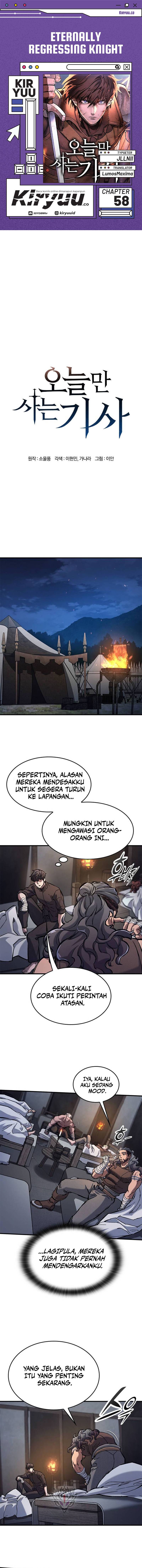 Eternally Regressing Knight Chapter 58 - halaman 1