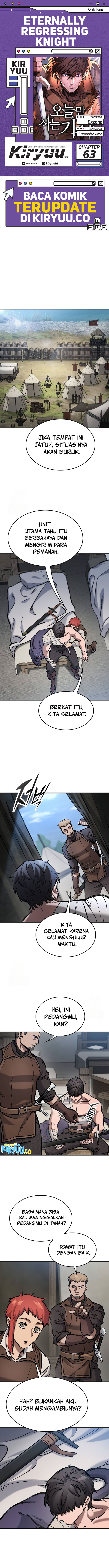 Eternally Regressing Knight Chapter 63 - halaman 1