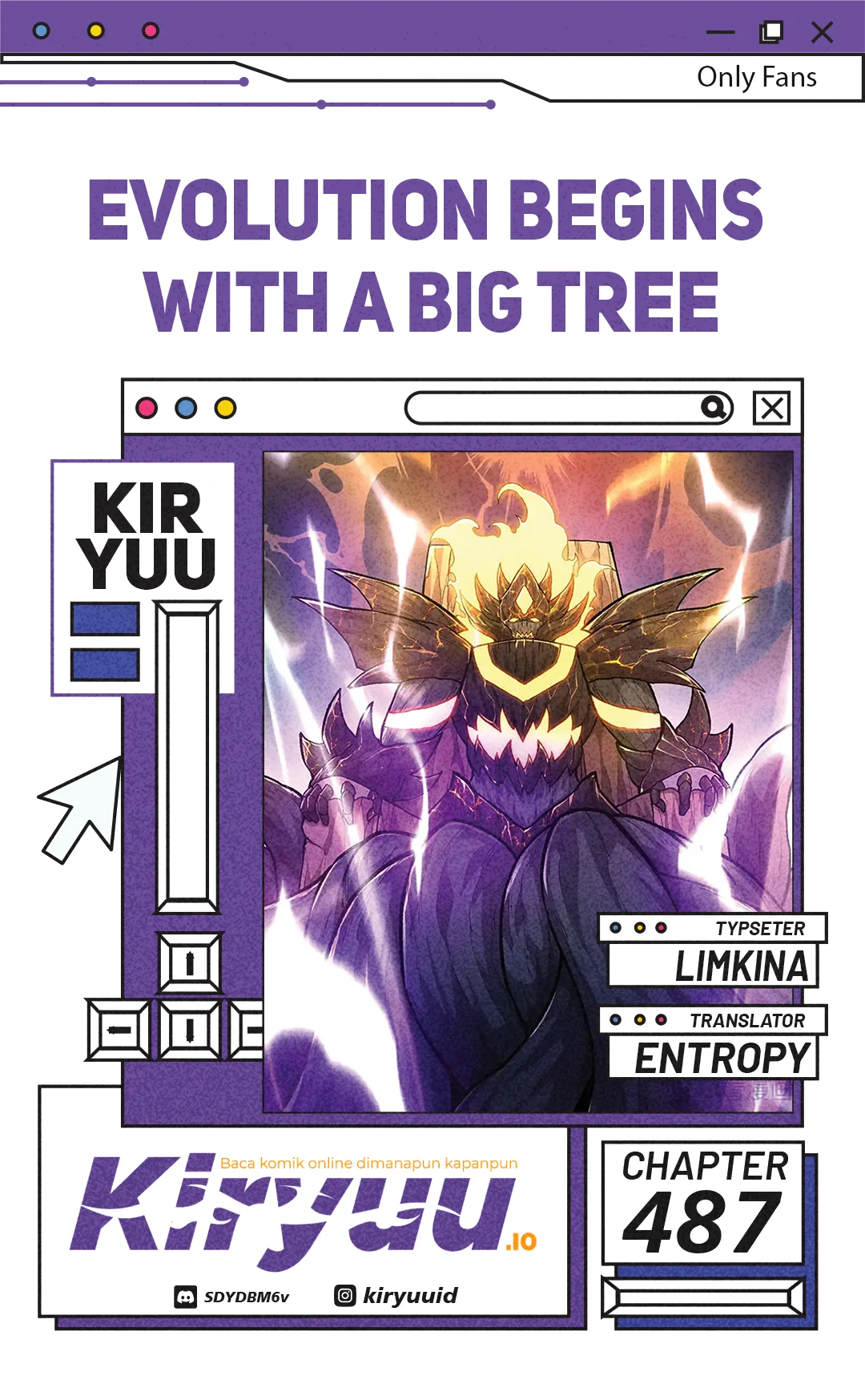 Evolution Begins With A Big Tree Chapter 487 - halaman 1