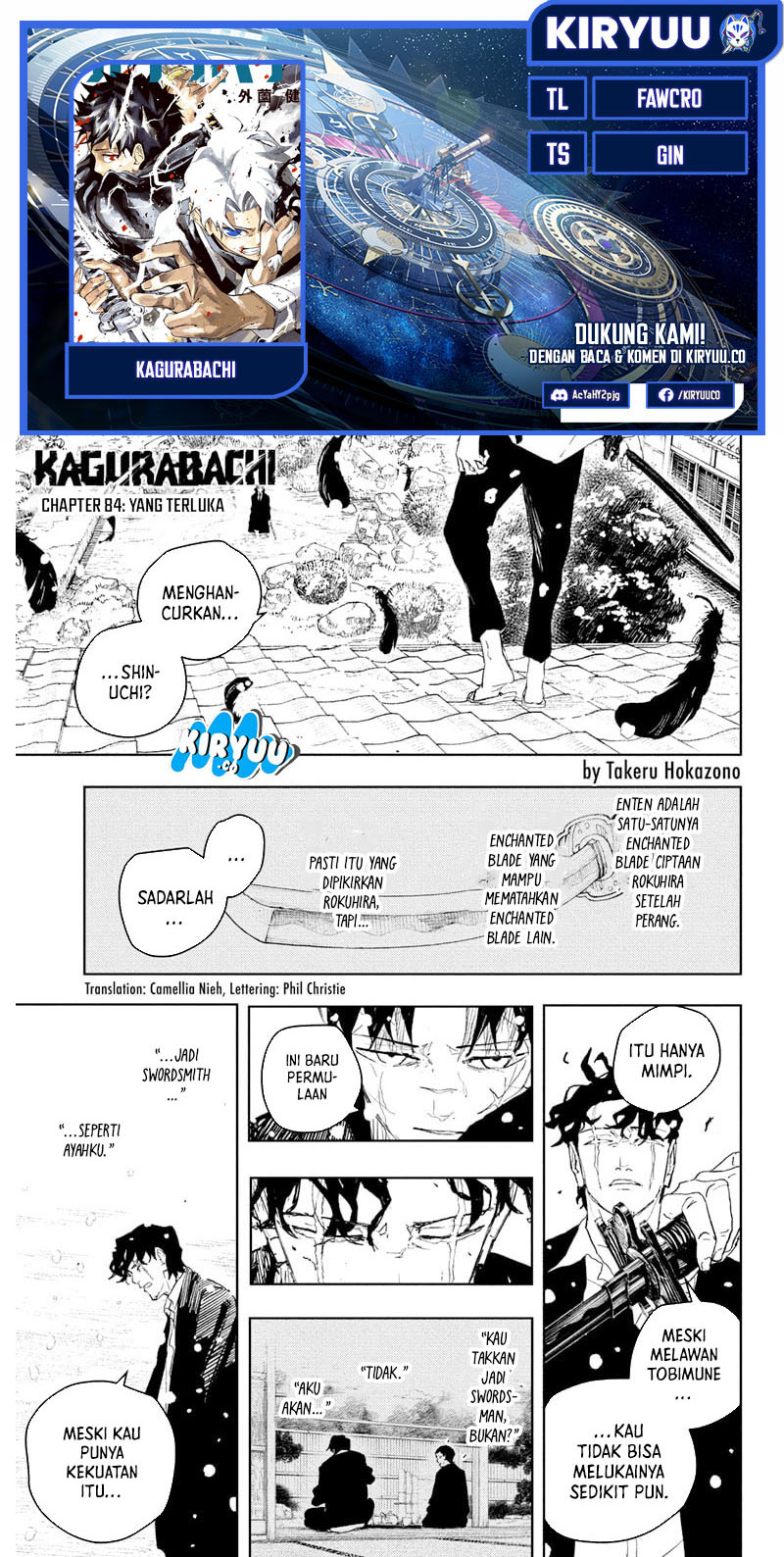 Kagurabachi Chapter 84 - halaman 1
