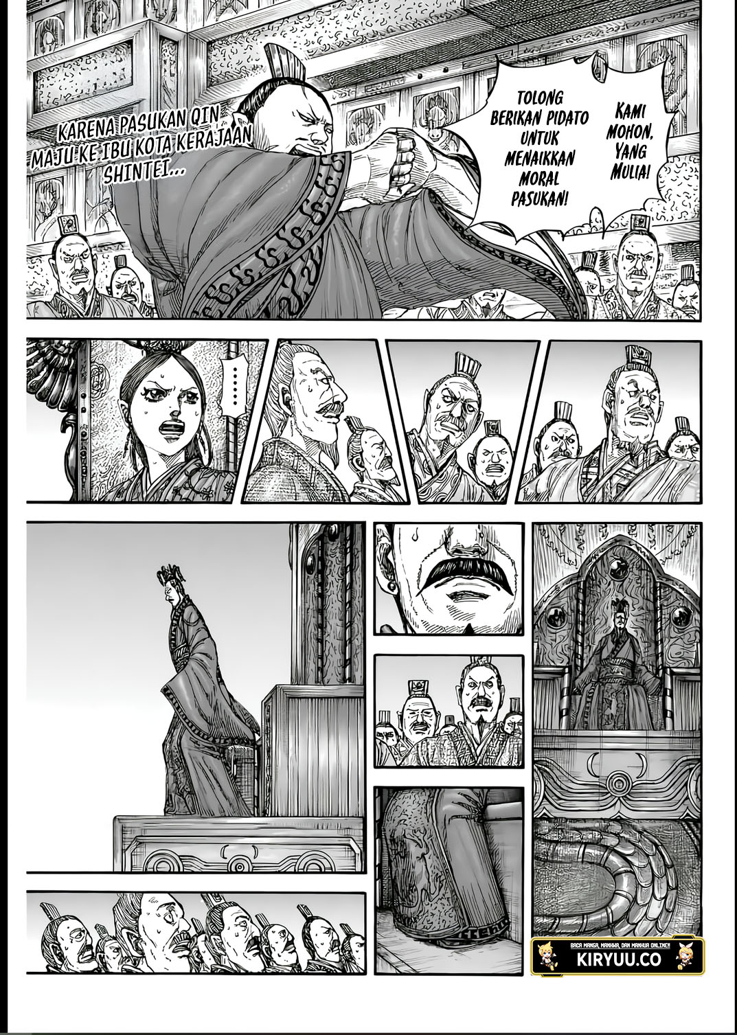 Kingdom Chapter 835 - halaman 2