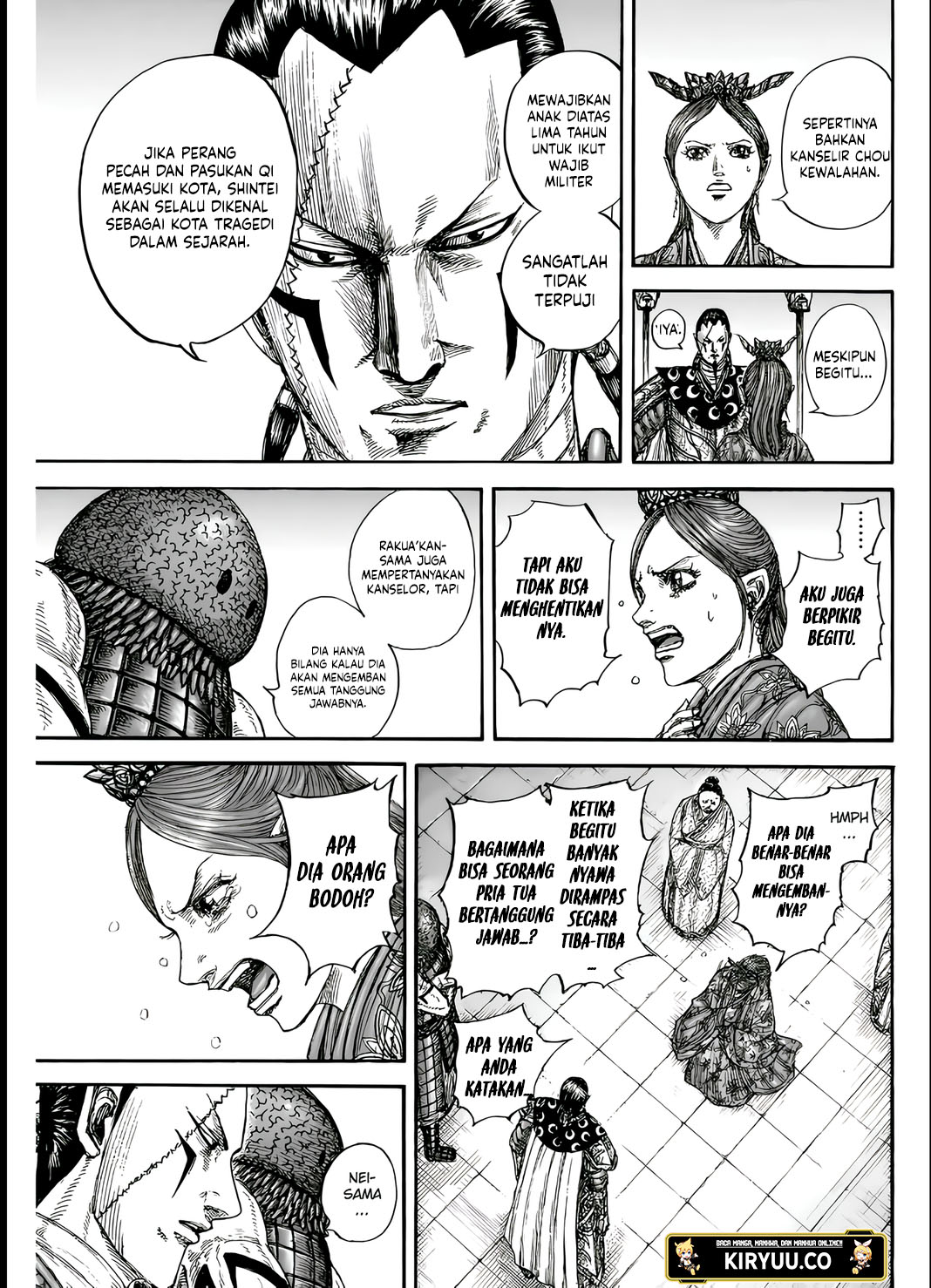 Kingdom Chapter 835 - halaman 8