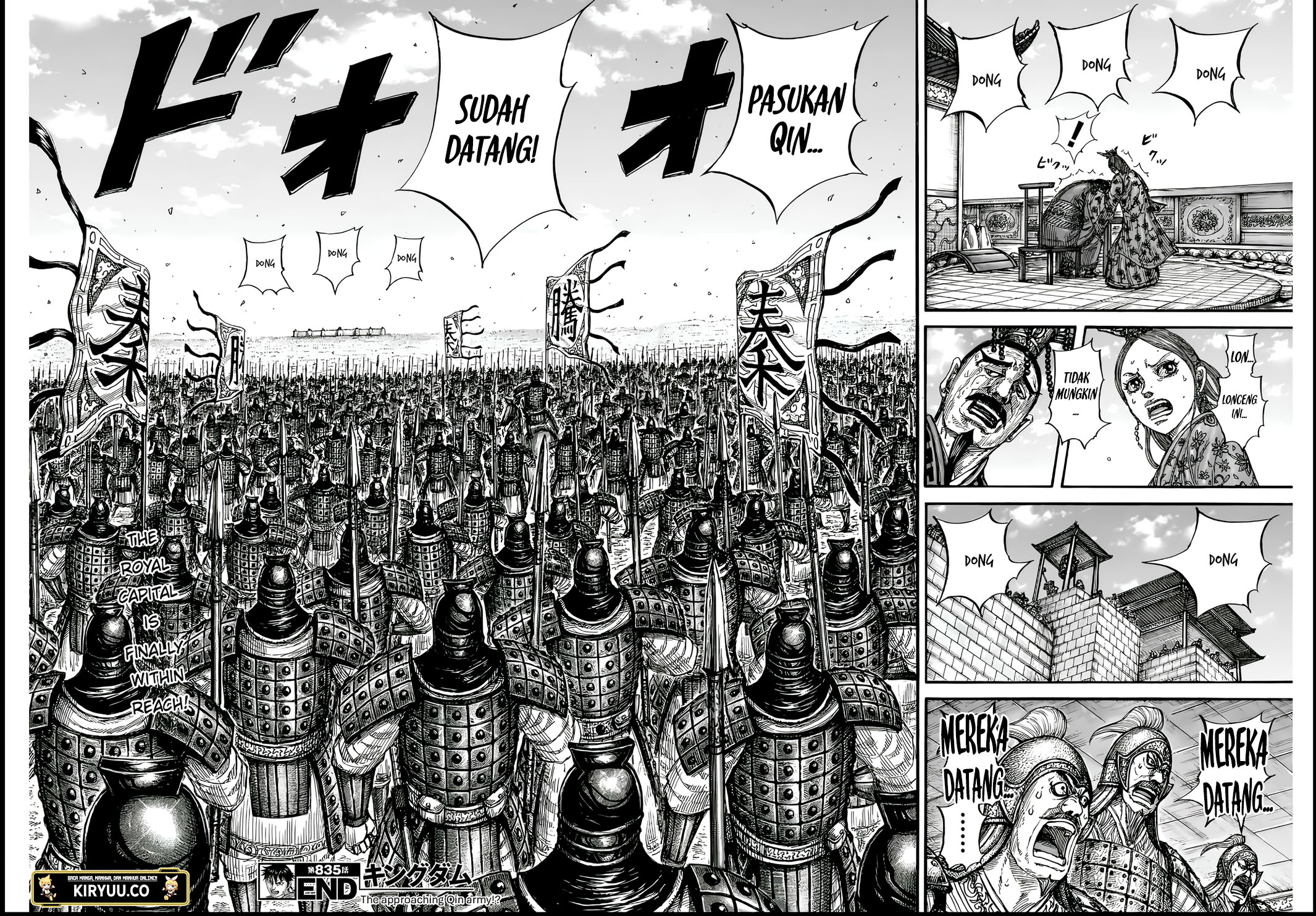 Kingdom Chapter 835 - halaman 21