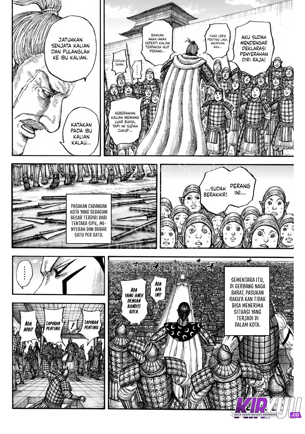 Kingdom Chapter 838 - halaman 12