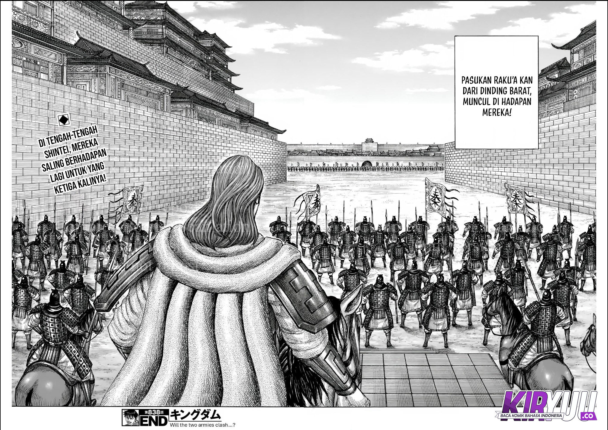 Kingdom Chapter 838 - halaman 18