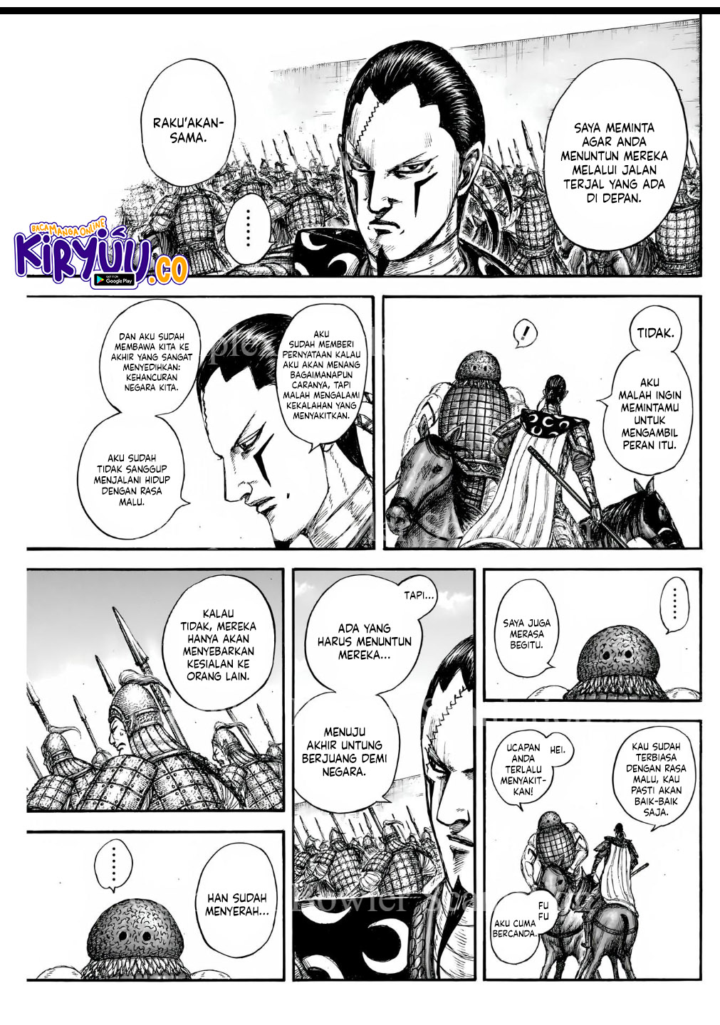 Kingdom Chapter 840 - halaman 4