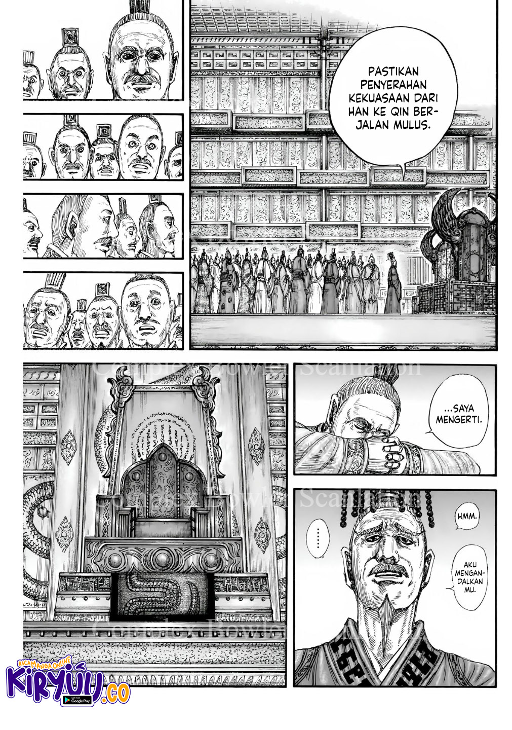 Kingdom Chapter 840 - halaman 16