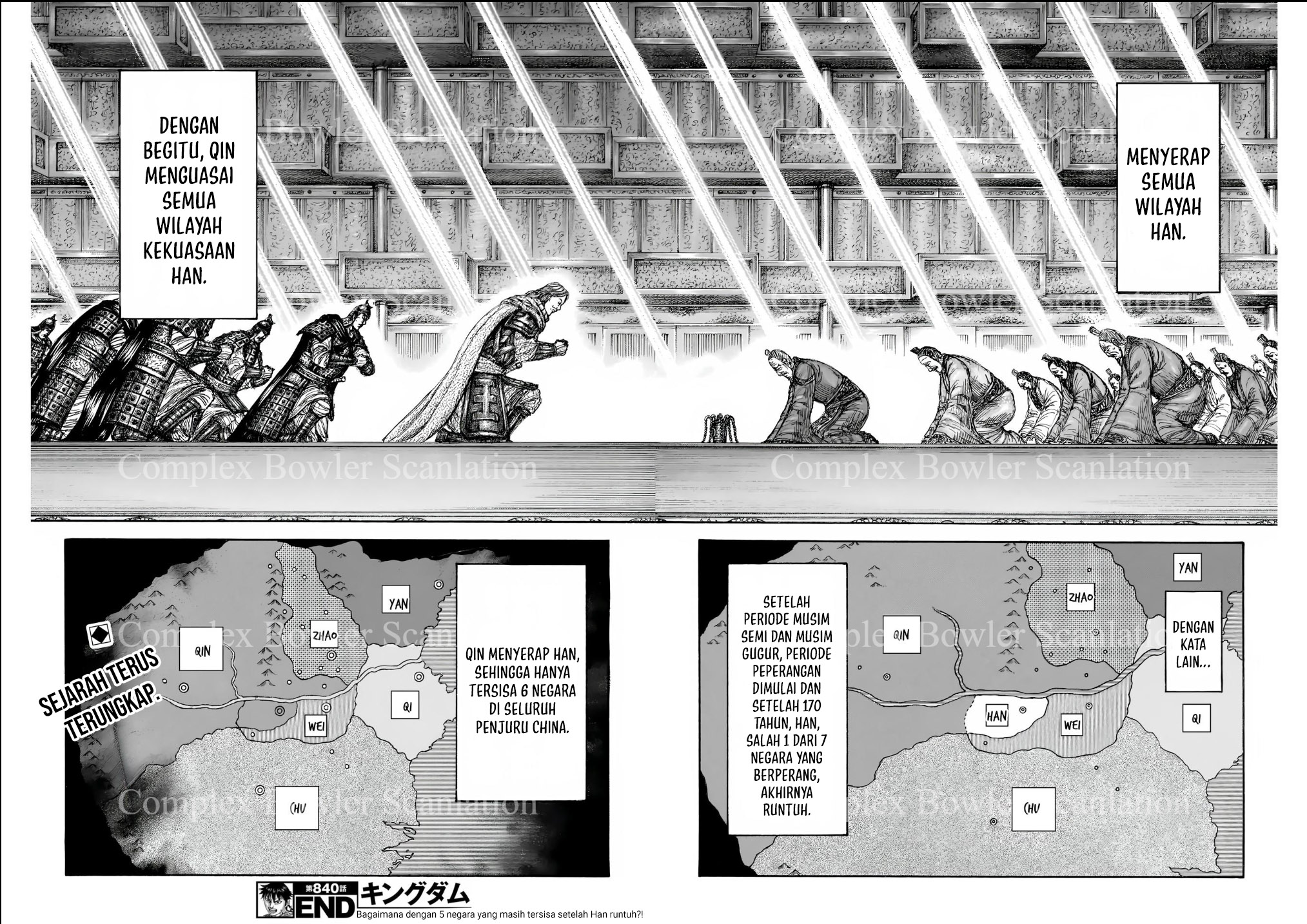 Kingdom Chapter 840 - halaman 19