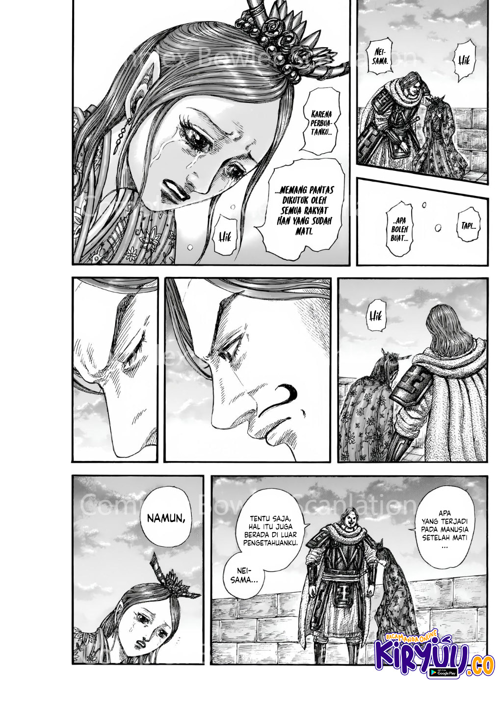 Kingdom Chapter 842 - halaman 8