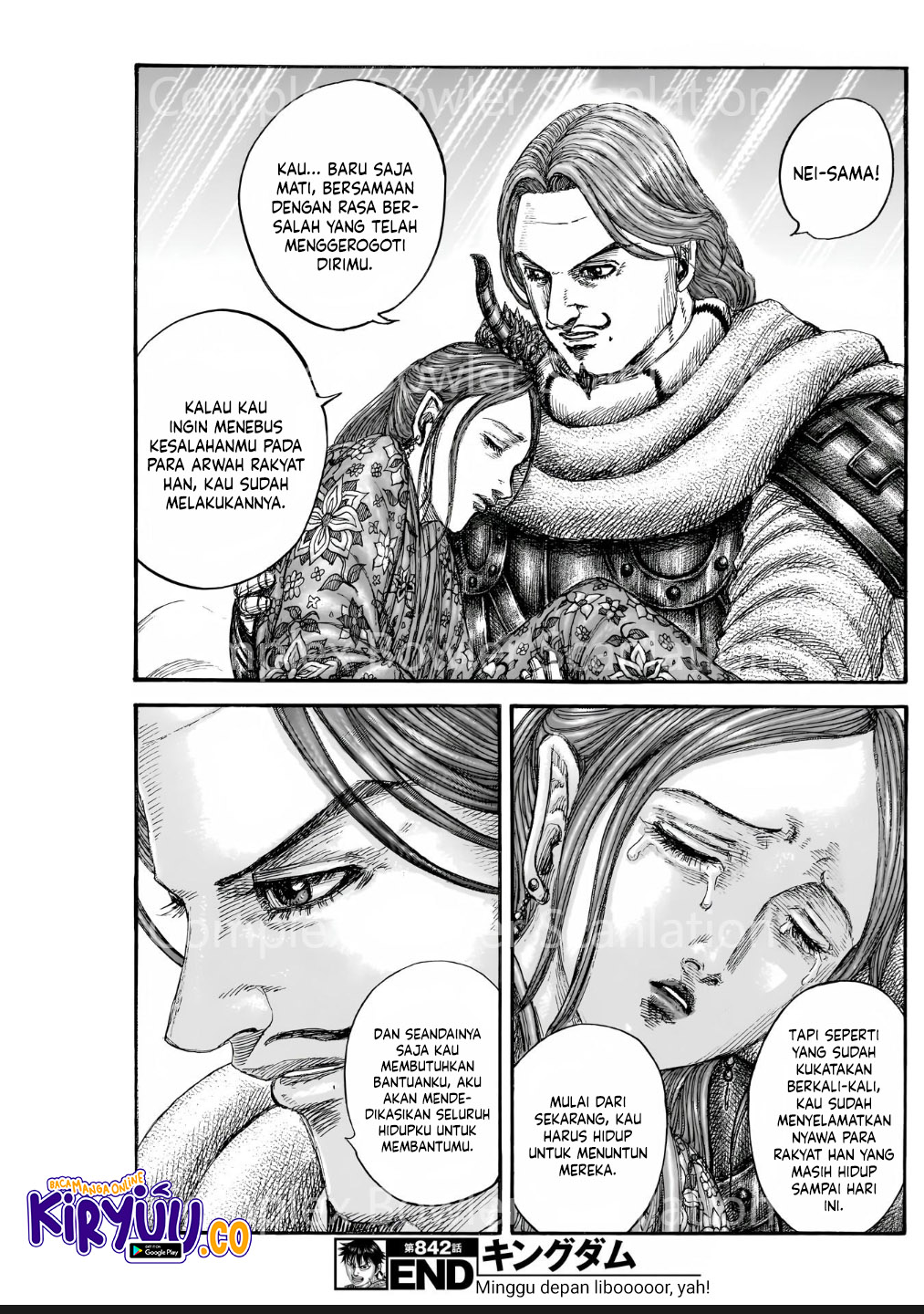 Kingdom Chapter 842 - halaman 19