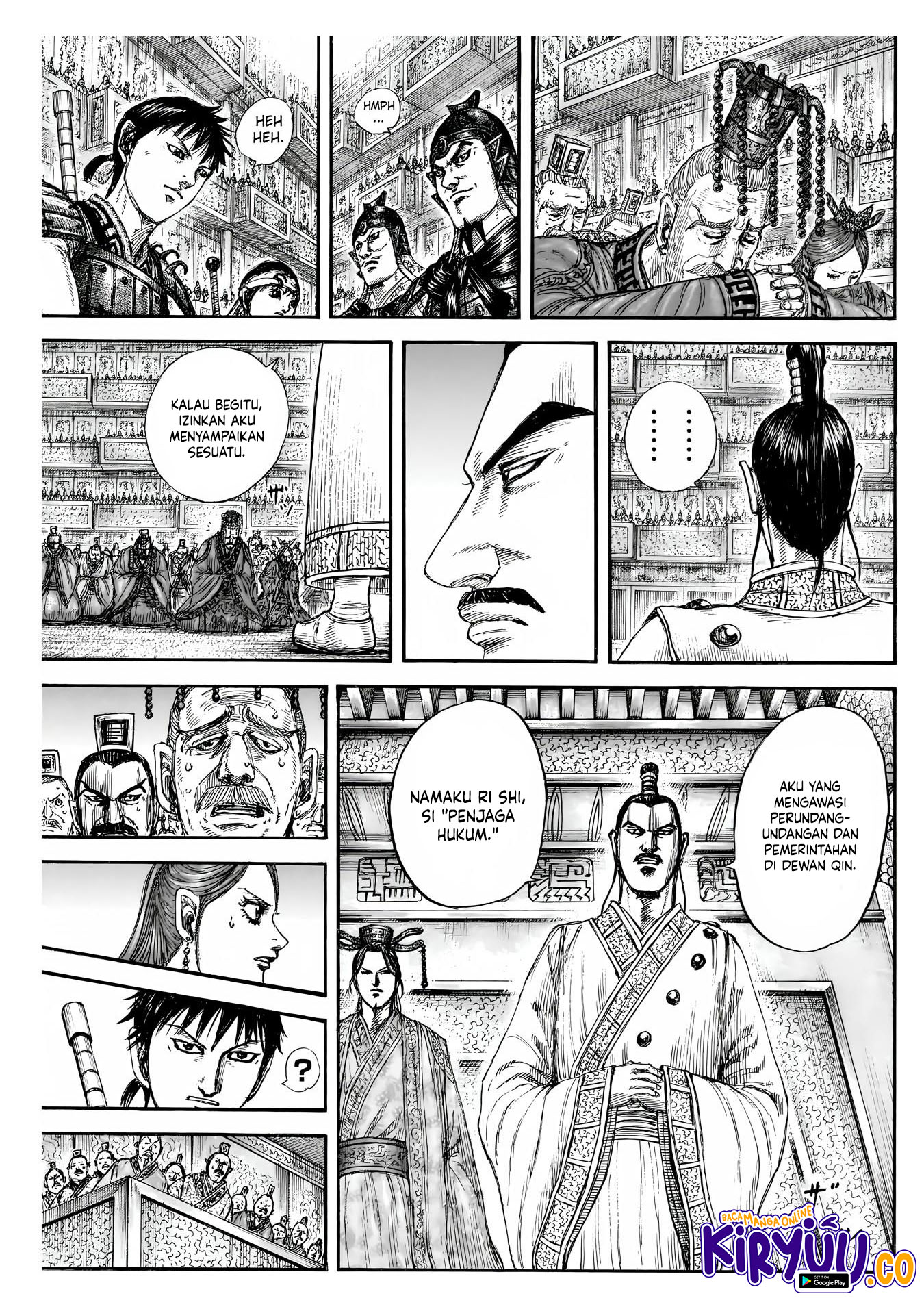 Kingdom Chapter 843 - halaman 9