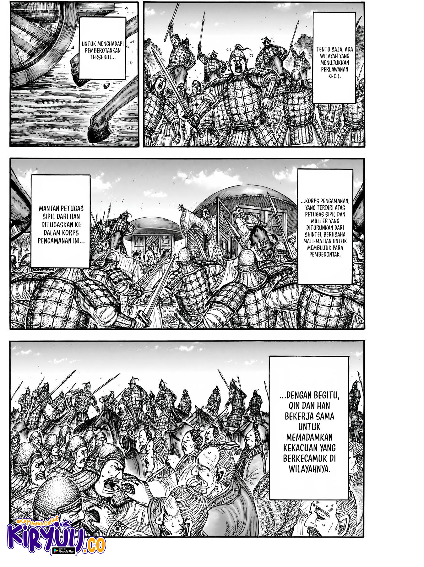 Kingdom Chapter 843 - halaman 16