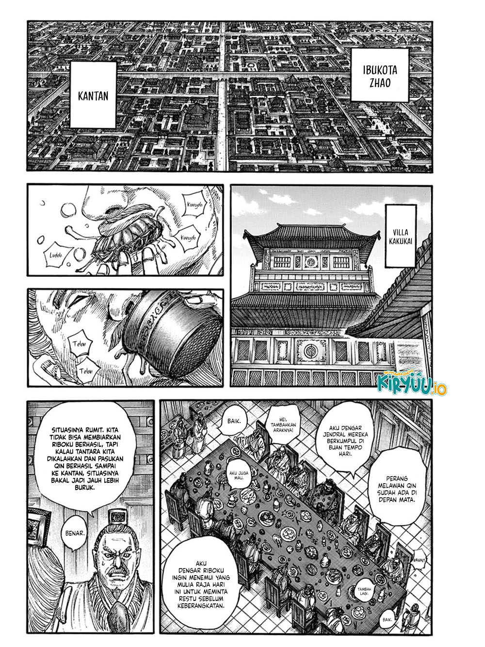 Kingdom Chapter 848 - halaman 3