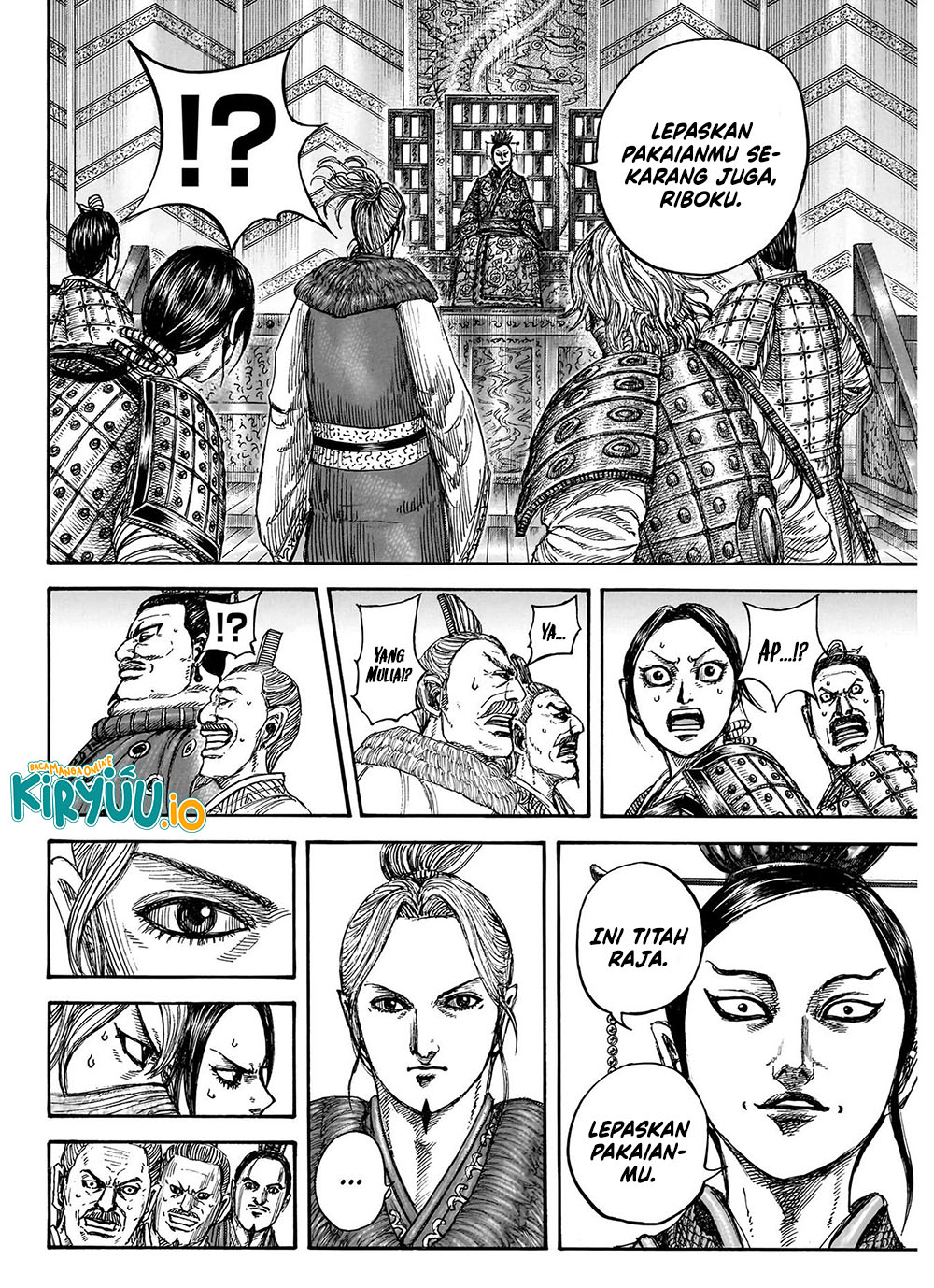 Kingdom Chapter 848 - halaman 17