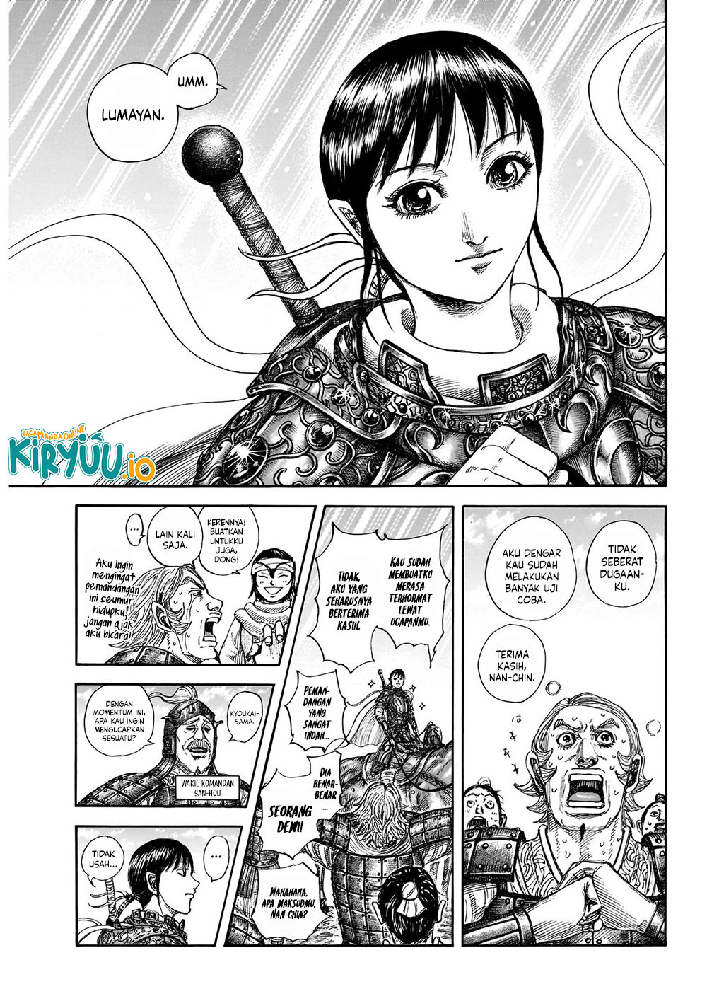 Kingdom Chapter 849 - halaman 10