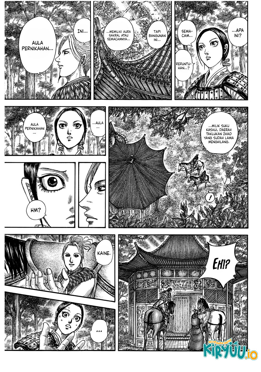 Kingdom Chapter 849 - halaman 18