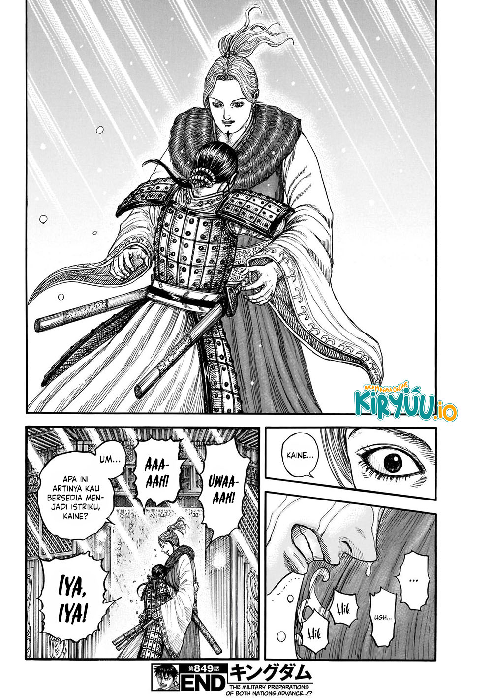 Kingdom Chapter 849 - halaman 21