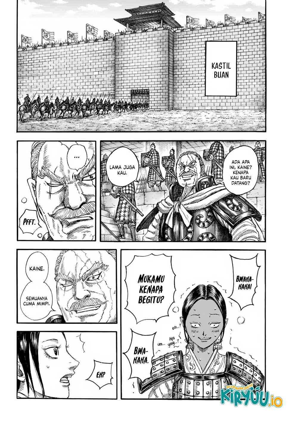 Kingdom Chapter 850 - halaman 3