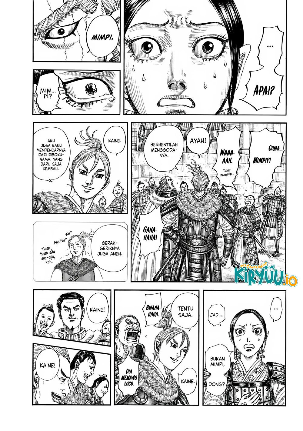 Kingdom Chapter 850 - halaman 4