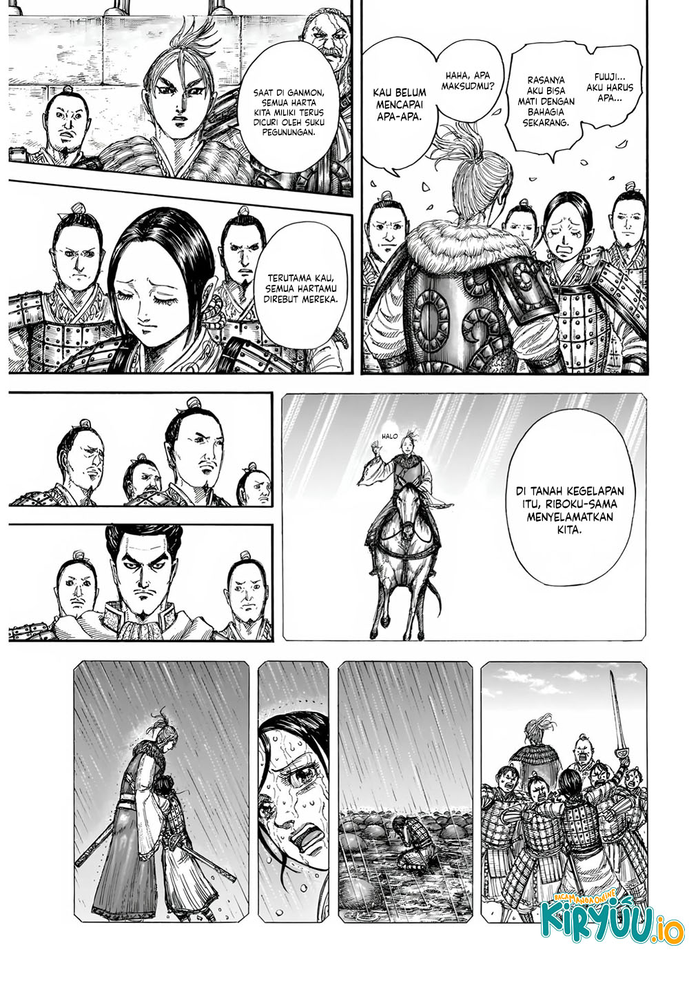 Kingdom Chapter 850 - halaman 6