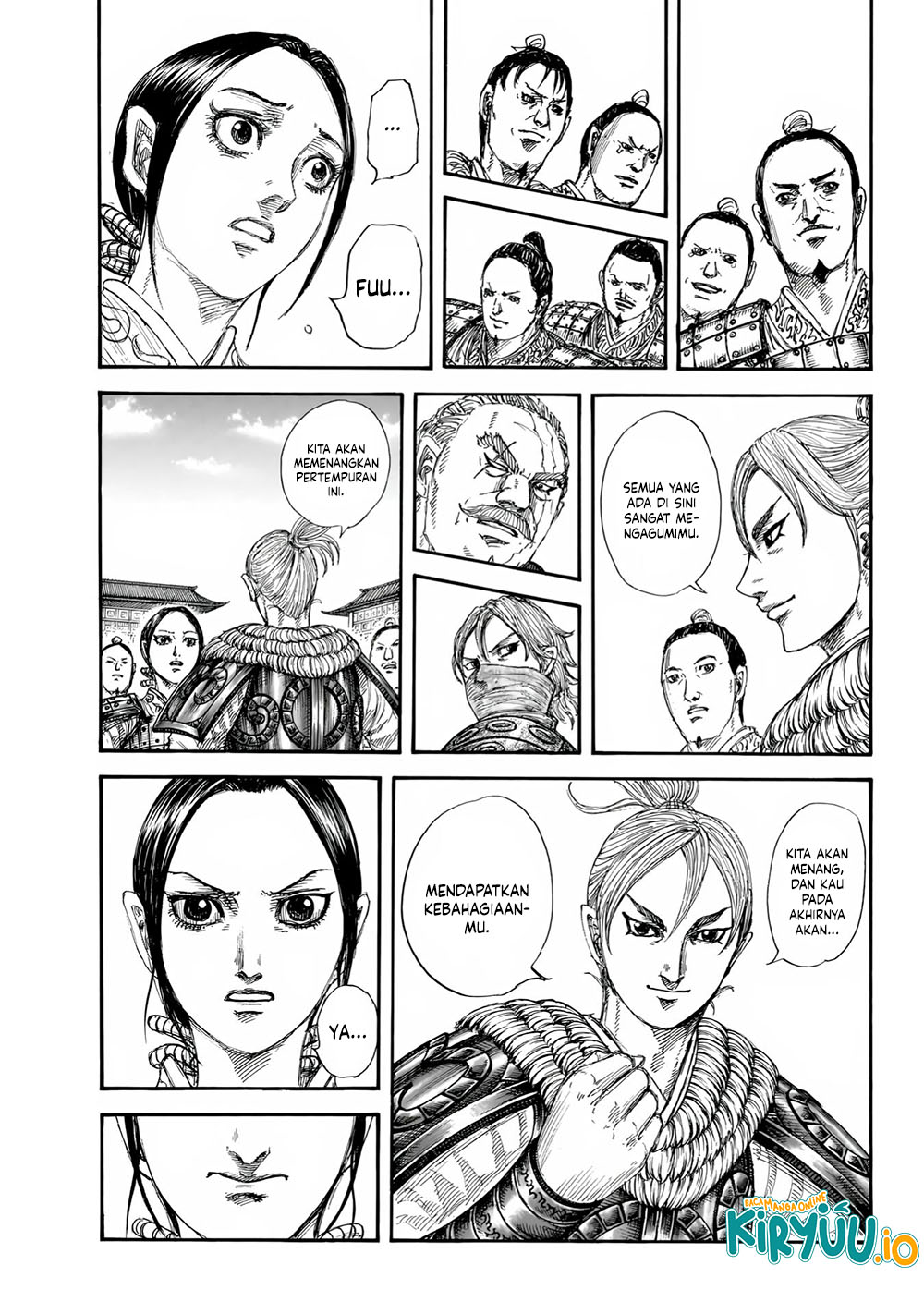 Kingdom Chapter 850 - halaman 8