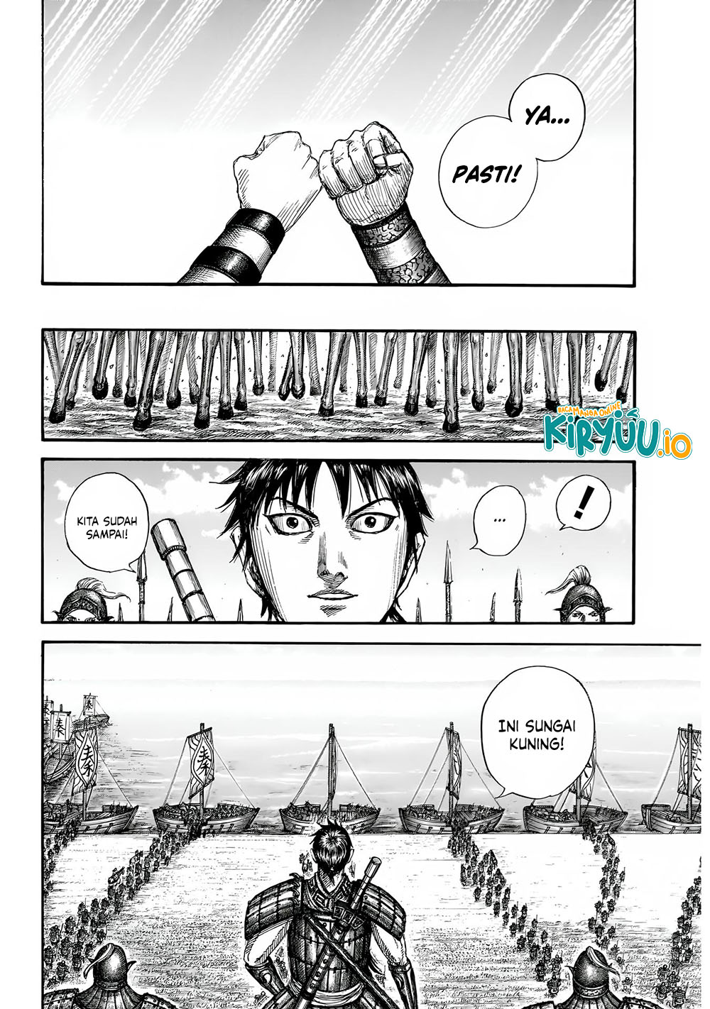 Kingdom Chapter 850 - halaman 9