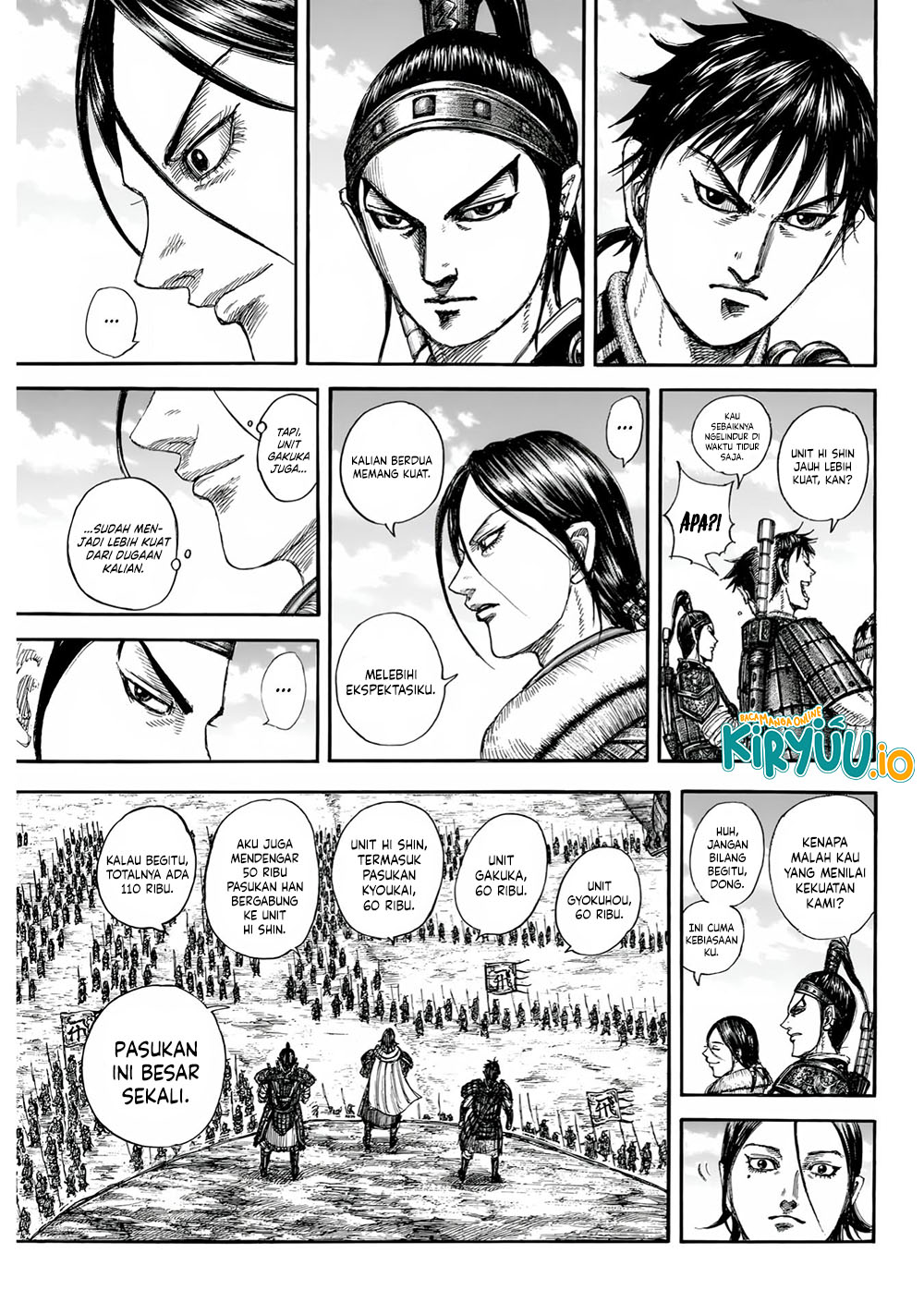 Kingdom Chapter 850 - halaman 16