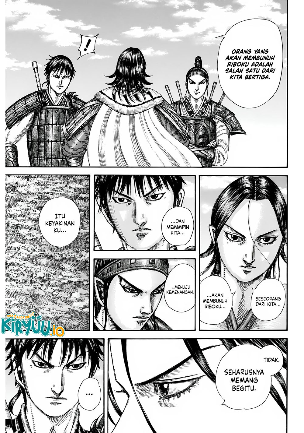 Kingdom Chapter 850 - halaman 17