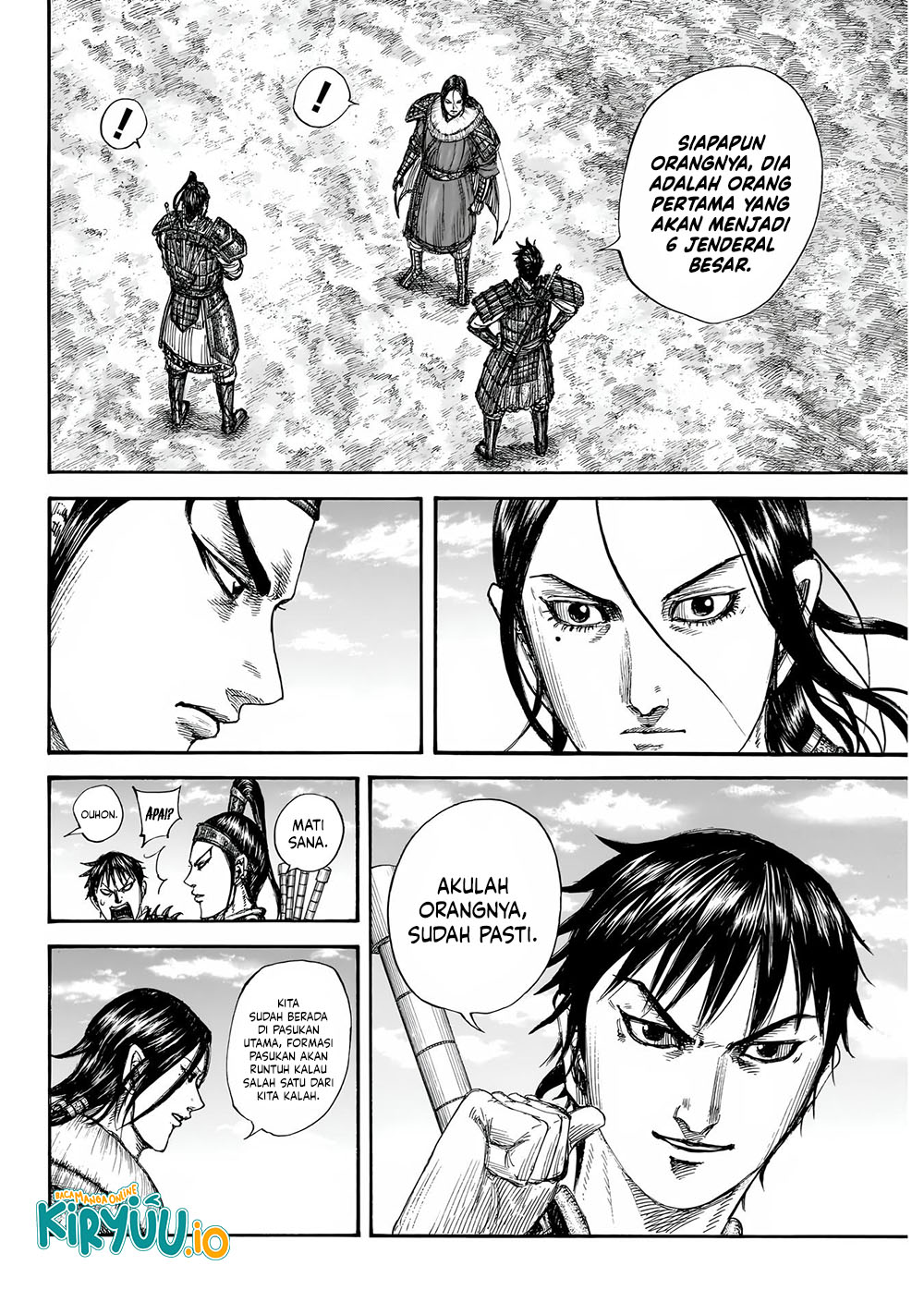 Kingdom Chapter 850 - halaman 18