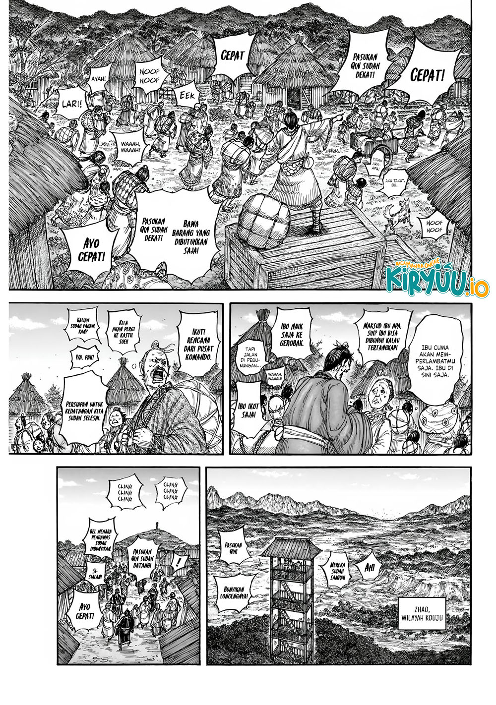 Kingdom Chapter 851 - halaman 4
