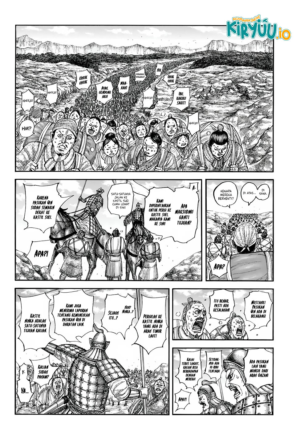 Kingdom Chapter 851 - halaman 5