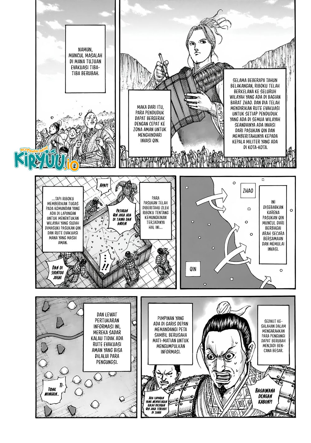 Kingdom Chapter 851 - halaman 6
