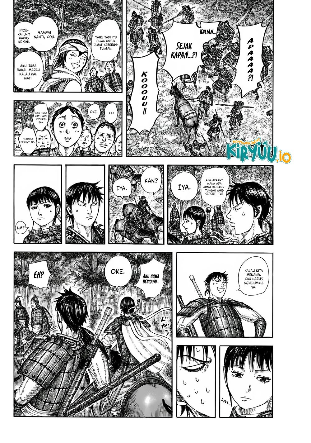 Kingdom Chapter 851 - halaman 15