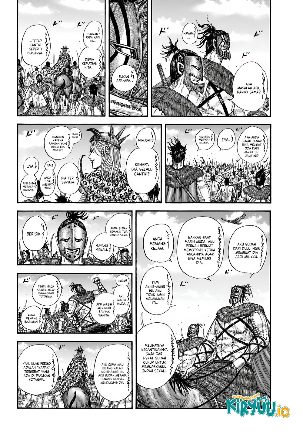 Kingdom Chapter 852 - halaman 3