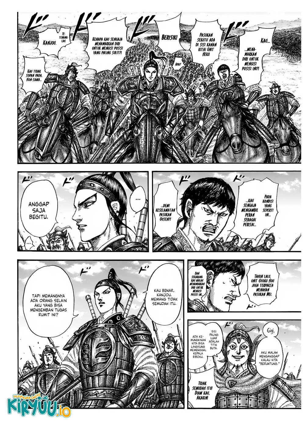 Kingdom Chapter 852 - halaman 9