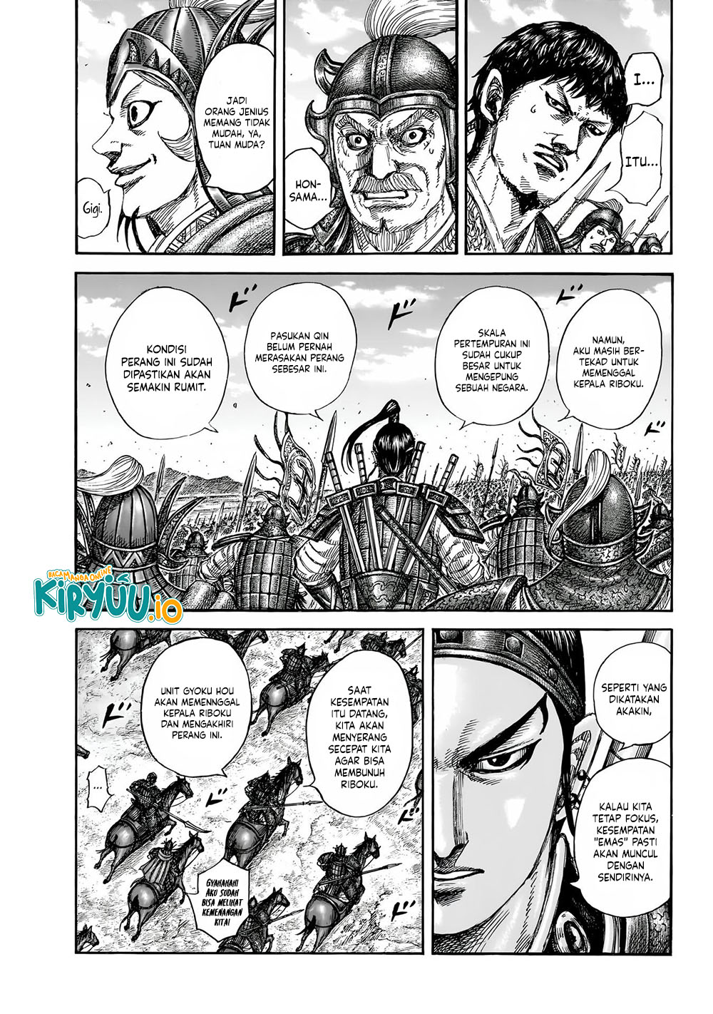 Kingdom Chapter 852 - halaman 10