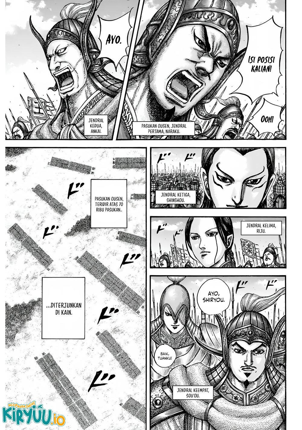 Kingdom Chapter 852 - halaman 12