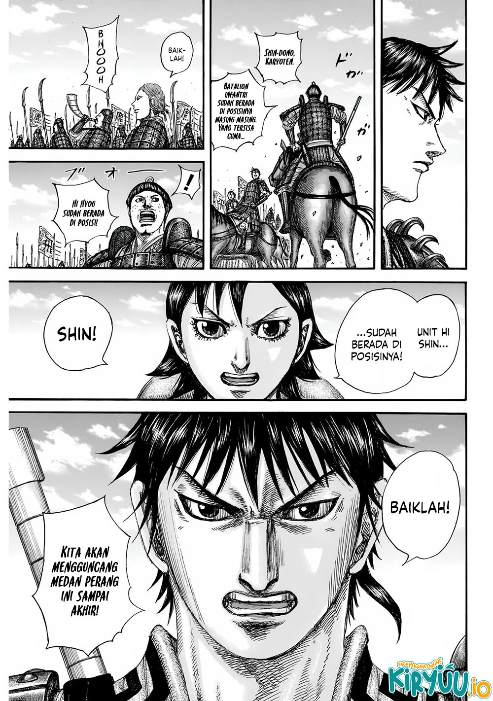 Kingdom Chapter 852 - halaman 18