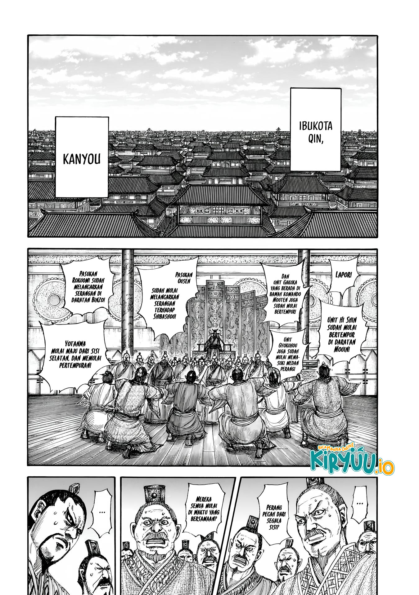 Kingdom Chapter 854 - halaman 13
