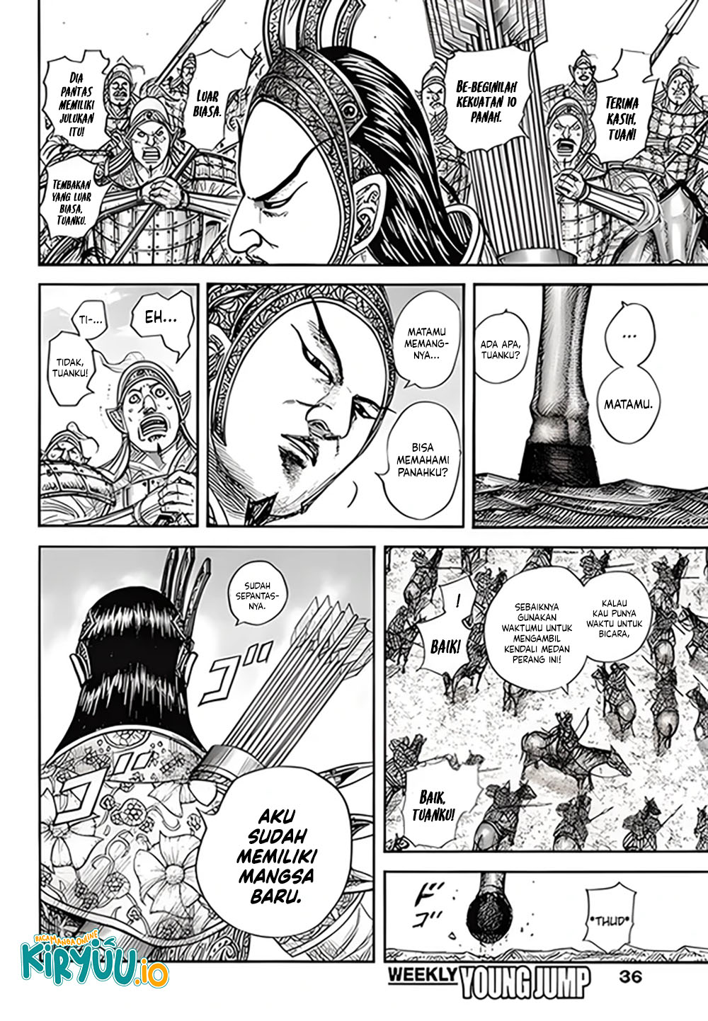 Kingdom Chapter 855 - halaman 7